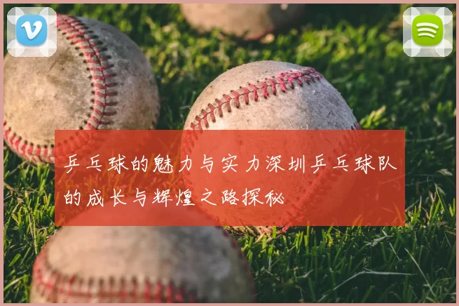 乒乓球的魅力与实力深圳乒乓球队的成长与辉煌之路探秘
