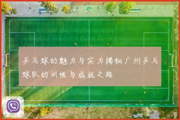 乒乓球的魅力与实力揭秘广州乒乓球队的训练与成就之路
