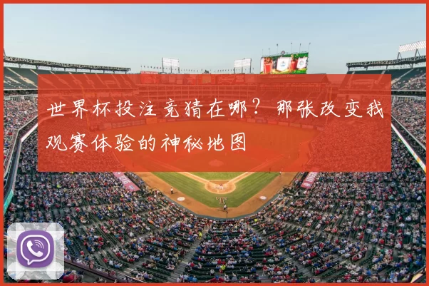 世界杯投注竞猜在哪?那张改变我观赛体验的神秘地图